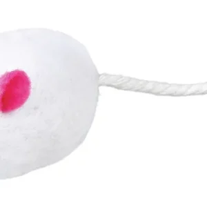 Knallerangebot TRIXIE Plüschmäuse mit Schelle 5 cm weiß/grau (2 Stück)